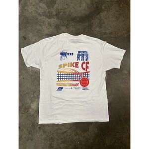 Vintage‎ Volleyball Tournament T Shirt USA Made Size XL 80s 90s Hooters Sports